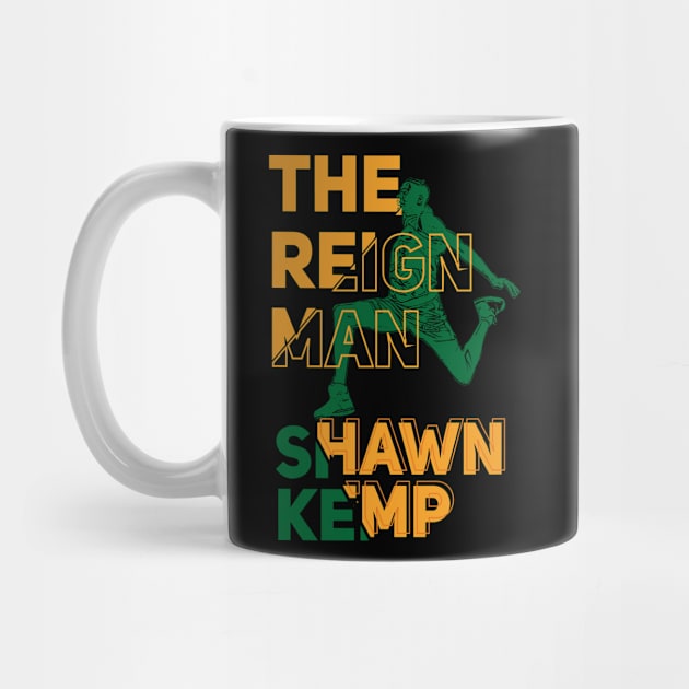 Shawn Kemp // The Reign Man by Aloenalone